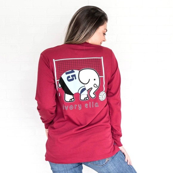 Ivory ella volleyball shirt Clearance